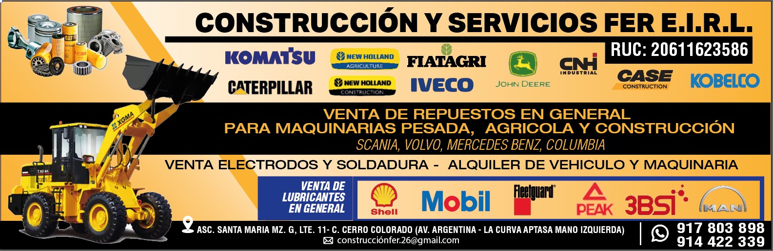 CONSTRUCCION Y SERVICIOS FER E.I.R.L.
